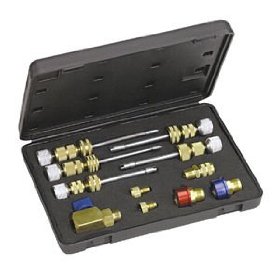 Show details of Universal A/C Valve Core Remover and Installer Kit R12 / R134a (MSC58490) Category: Valve Core Tools.