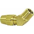 Show details of Imperial 90551 Copper Male Elbow Air Brake Fitting 1/4"x3/8" - 45� (Pack of 10).
