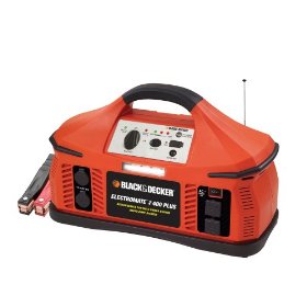 Show details of Black & Decker PS400JRB Electromate 400 Plus Jump-Starter with Built-In Radio.