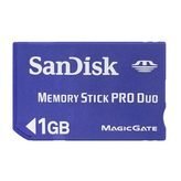 Show details of MEMORY STICK PRO DUO, 1GB (SDMSPD1024A11).