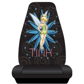 Show details of Tinker Bell Pixie Power Universal-Fit Bucket Seat Cover.