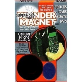 Show details of Super Hold Magnet Mount for Cell Phone, GPS, iPOD, DVD, MP3, Radar Detector and more...FREE S/H.