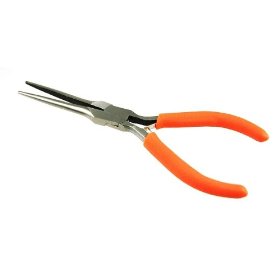 Show details of Premium-Grade 6" Precision Extra-Long Nose Mini Pliers - Spring-Action Jaws!.