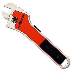 Show details of Black & Decker AAW100 8-Inch Auto Wrench Adjusting Wrench.