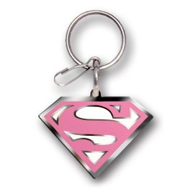 Show details of Supergirl Enamel Key Chain.