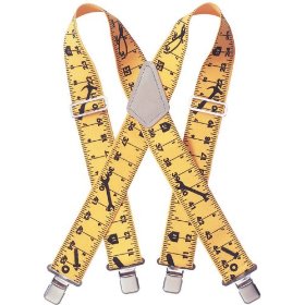 Show details of Custom LeatherCraft 110RUL Heavy Duty Tape Rule Elastic Suspenders.