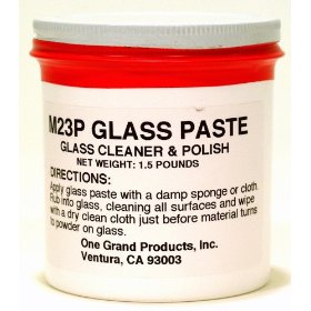 Show details of One Grand Paste Glass Cleaner, 24 oz Jar.